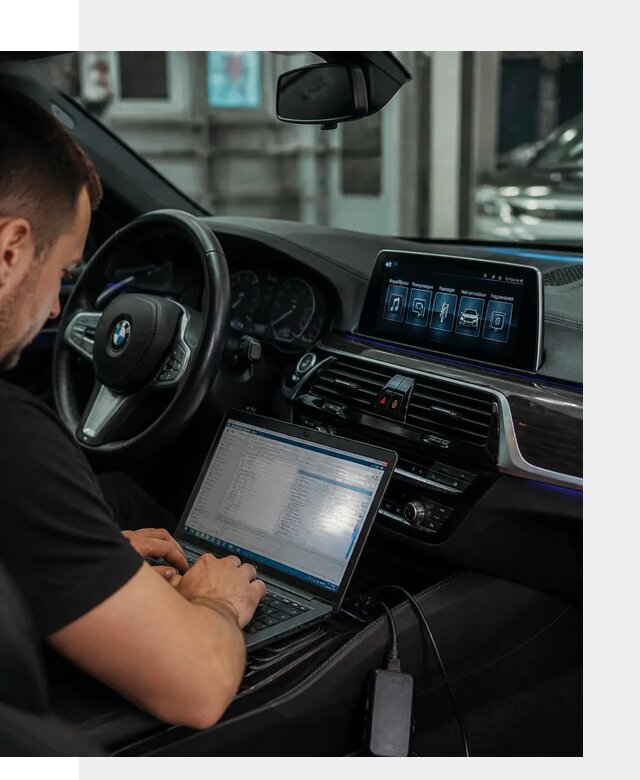 Русификация мультимедиа BMW для авто под ключ в Донецке