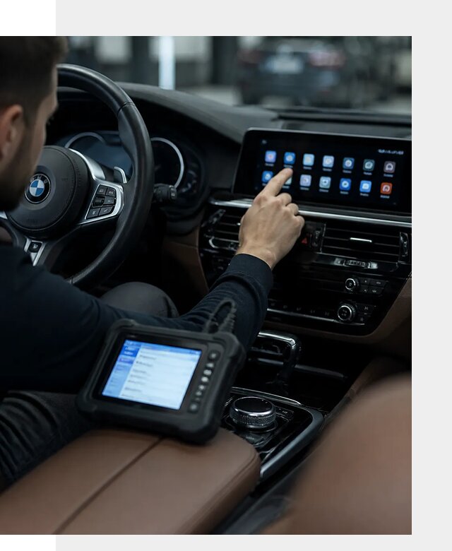 Установка приложений и мультимедиа сервисов BMW в Донецке
