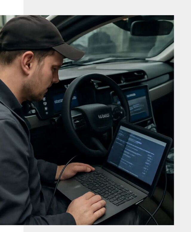 Профессиональная русификация автомобилей Lynk Co в Донецке