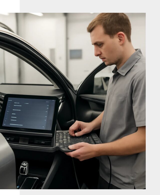 Русификация мультимедиа автомобилей Lynk Co в Донецке