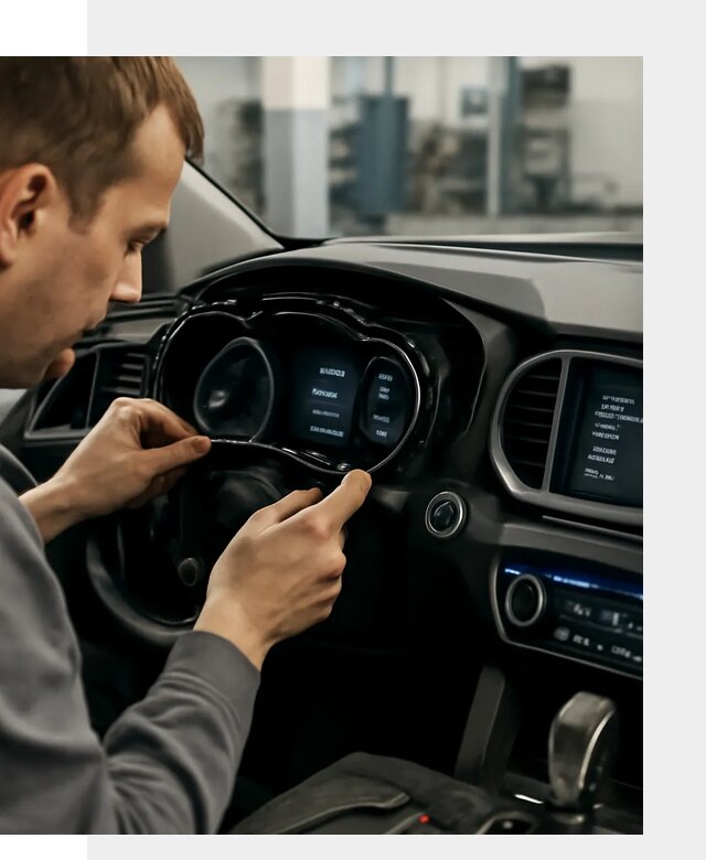 Русификация приборной панели автомобилей Hyundai в Донецке