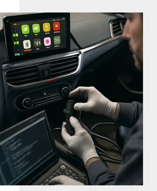Активация Apple CarPlay в Донецке для штатной мультимедиа