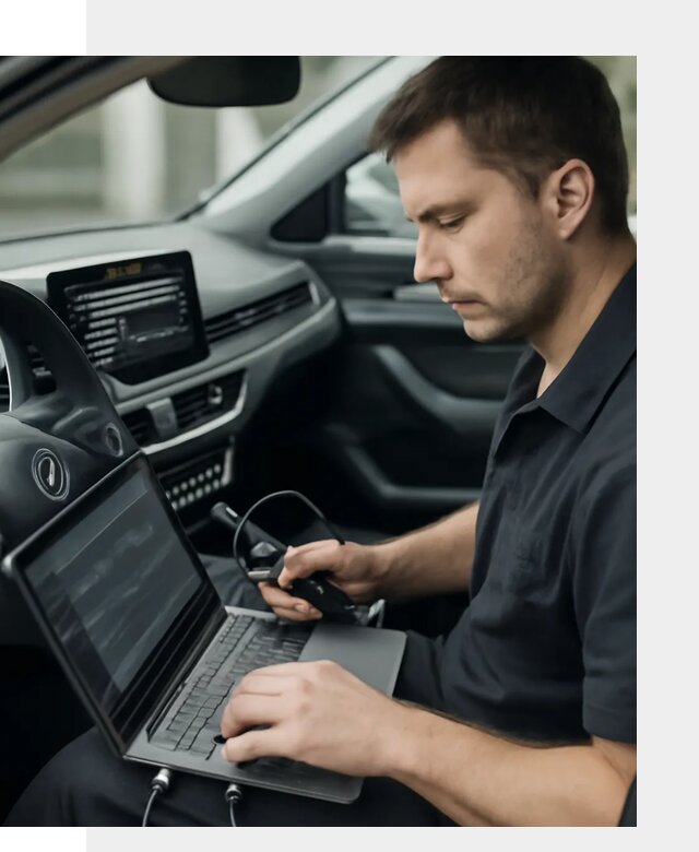 Настройка телематики автомобиля под ключ для авто в Донецке