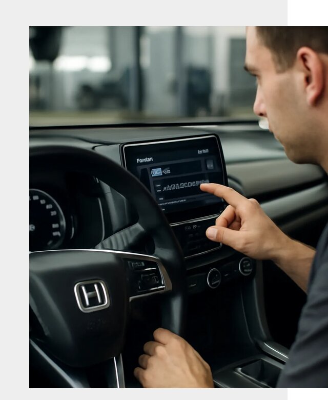 Русификация панели приборов Honda в Донецке по цене 5474 ФастМобиль-Днк