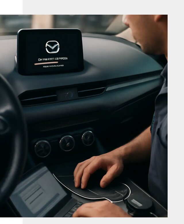 Установка приложений Mazda на мультимедийную систему в Донецке