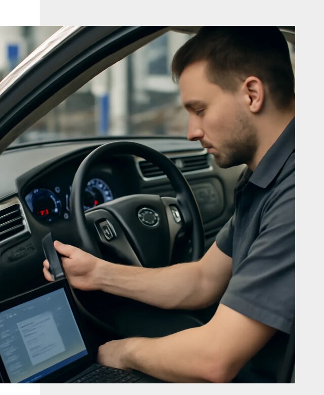 Русификация приборной панели Nissan для авто в Донецке