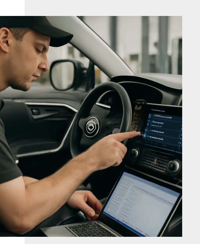 Русификация мультимедиа Toyota для автомобилей в Донецке